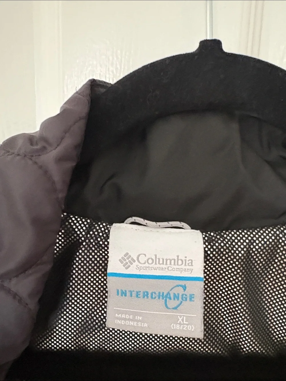 Columbia Whirlwind II Interchange Kids' Black & White Snow Jacket